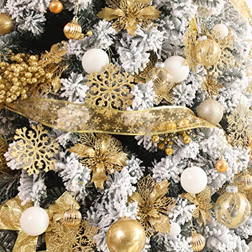 Clear Christmas Ball Ornaments (24 Count)