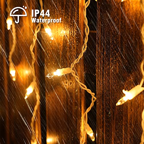 Icicle Lights Outdoor (200 Count)