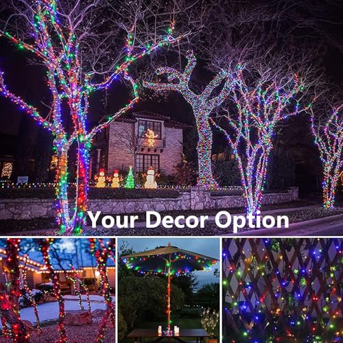 Solar Christmas Lights Outdoor (2 Count)