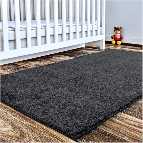 Soft & Colorful 5' Round Kids Classroom Area Rug