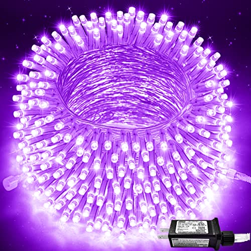 Connectable 91.5ft 250 LED Purple Halloween String Lights Indoor (91.5 Foot)