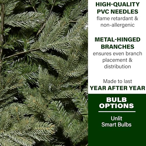 12 Ft. Foxtail Pine Artificial Christmas Tree with Stand and No Lights