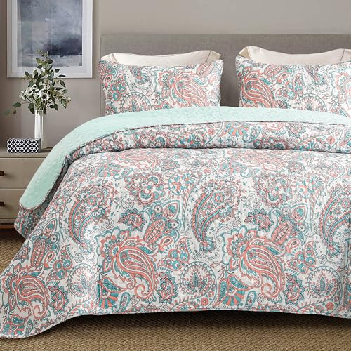 Reversible Boho California King Quilt