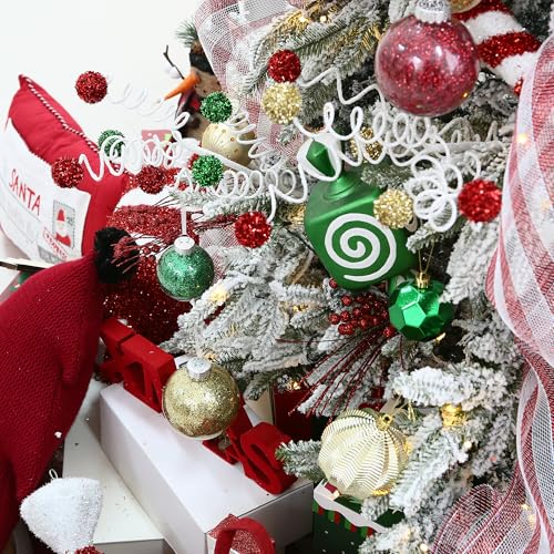 30 Pack Clear Christmas Ball Ornaments (30 Count)