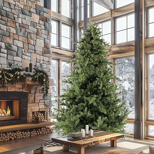12 Ft. Foxtail Pine Artificial Christmas Tree with Stand and No Lights