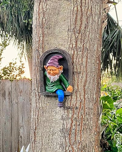 Gnome Big Tree Faces Garden Decor
