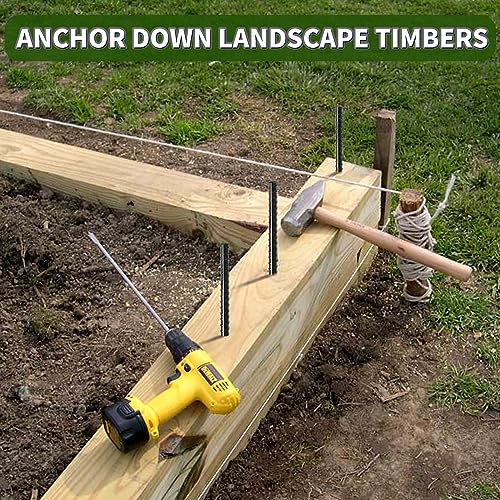 16 inches Ground Rebar Stakes (16 Count)