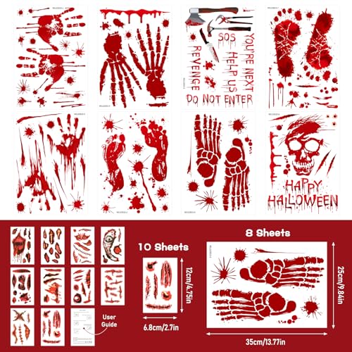 Halloween Decorations 165 PCS (165 Count)