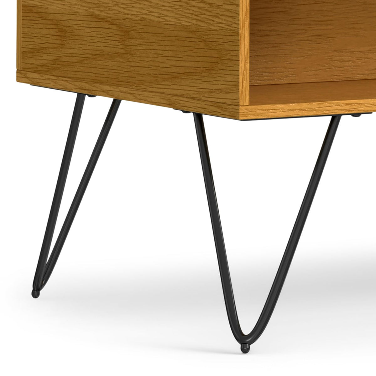 Hunter 48" Wide Rectangle Lift Top Coffee Table in Oak Veneer