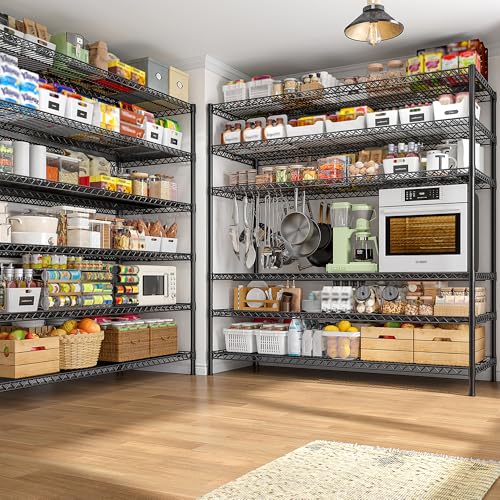 6 Tier Heavy Duty Wire Shelving Unit