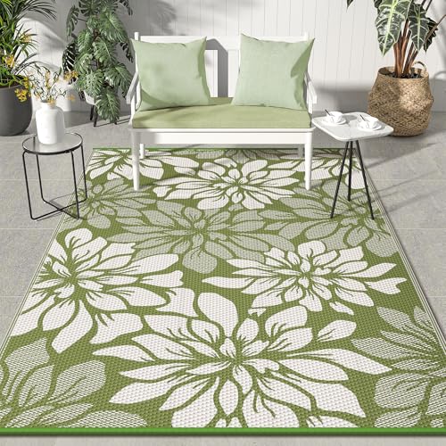 Outdoor Rug Waterproof for Patio Decor (54 Sq Ft)