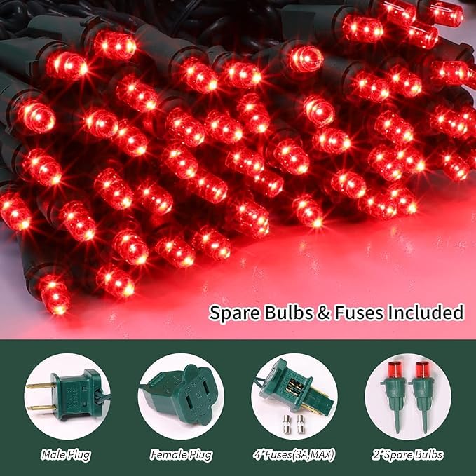 60LED Red Valentine Lights (60 Count)