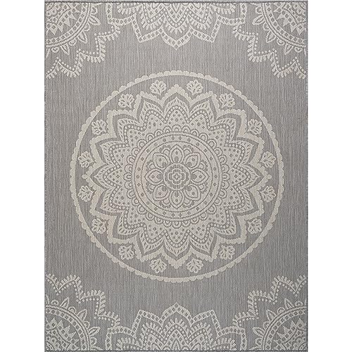Outdoor Rug 5x7 Modern Area Rugs for Indoor and Outdoor Patios and Porches