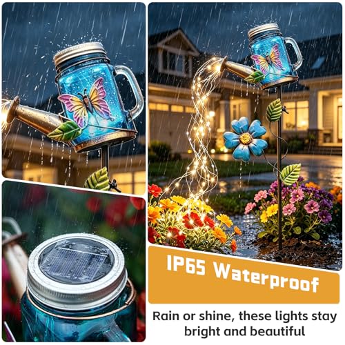 Solar Watering Can Light