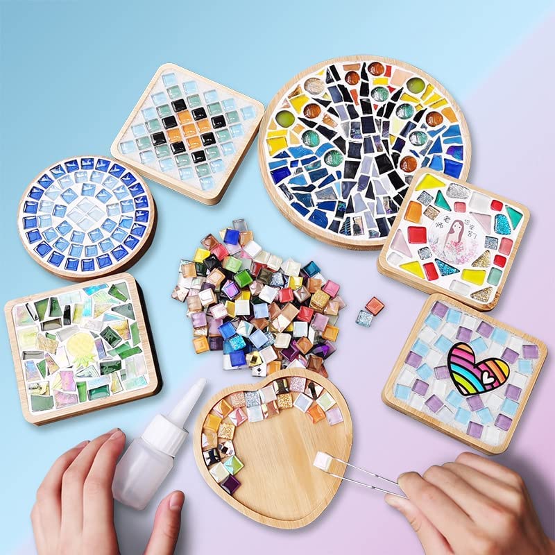 1.1 LB Irregular Crystal Mosaic Tiles