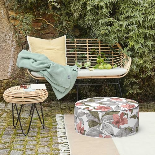 Outdoor Indoor Inflatable Footrest Stool