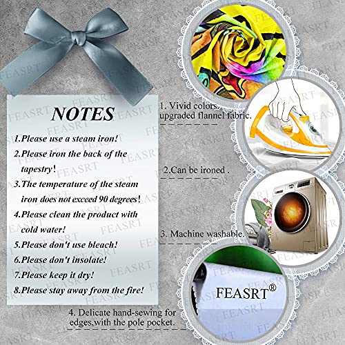 The Raven Tapestry Gothic Rustic Home Wall Tapestry