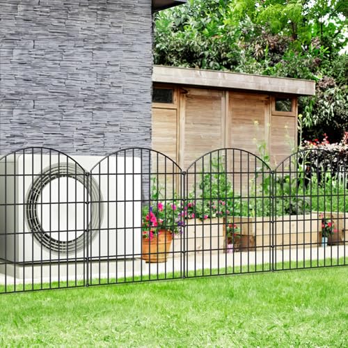 Metal Garden Fence 36 in x 23.3 ft (8388 Sq Ft)