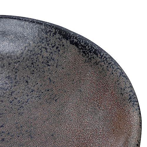 Stoneware Bowl with Handle and Base