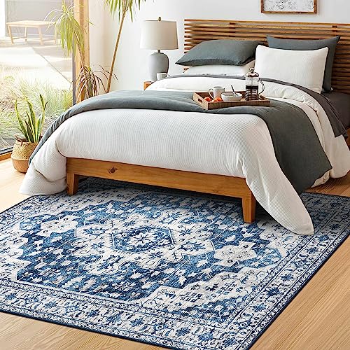 Ultra Thin Washable Vintage Area Rug