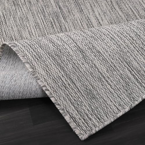 Washable Indoor Outdoor Rug 9x12 Weather Resistant Area Rugs Modern Solid for Porch Deck Balcony Backyard Patio Outside Carpet