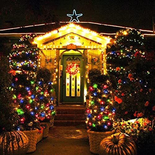 2 Pack Solar String Lights Outdoor Waterproof (2 Count)