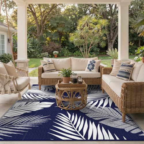 Outdoor Rug Waterproof Plastic Rugs for Patio