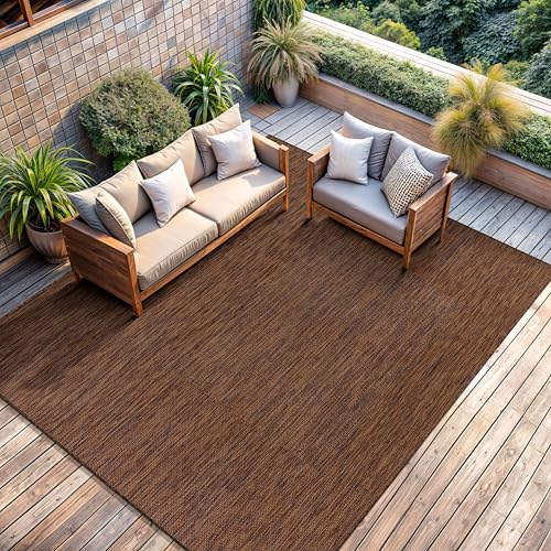Outdoor Rug 9x12 Modern Area Rugs for Large Indoor and Outdoor Patios and Porches