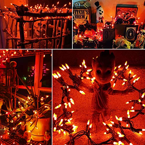 Orange String Lights