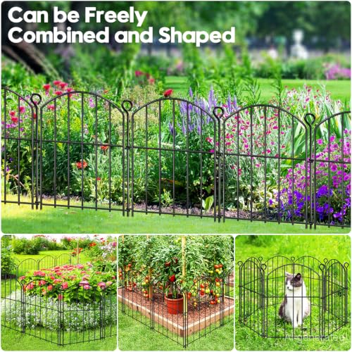 Decorative Garden Fence 17in