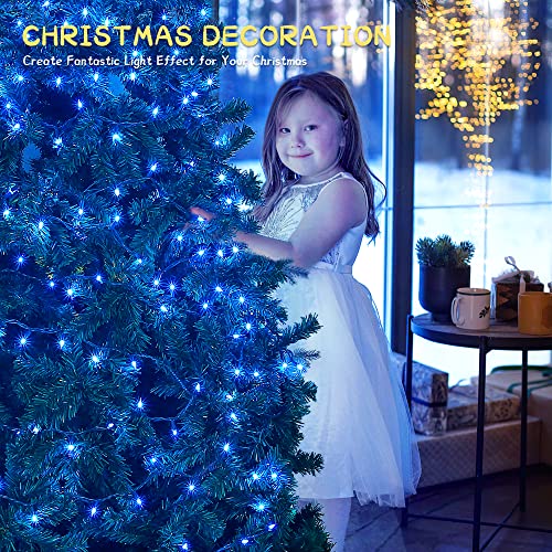 Blue Christmas Lights Indoor (13 Foot)