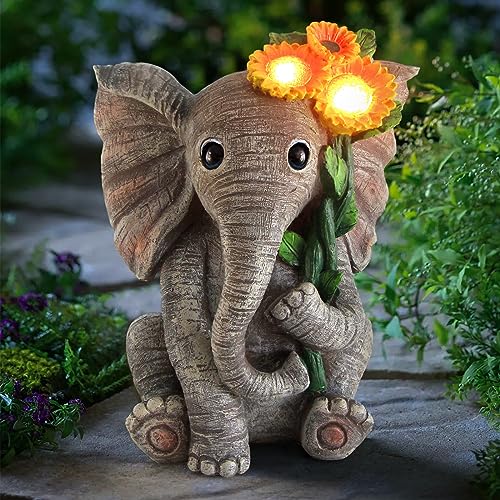 Outdoor Elephant Statue Decor