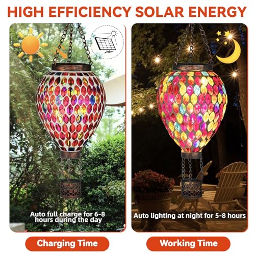 Hot Air Balloon Solar Lantern