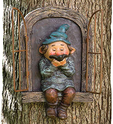 Whimsical Fairy Garden Gnome Statue