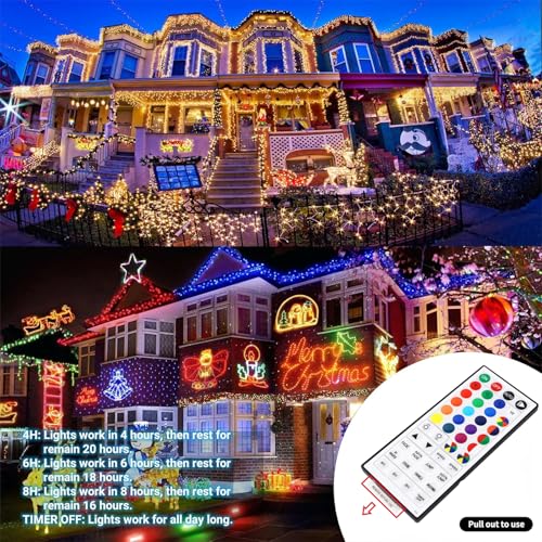 66ft Christmas Decorative Mini Lights