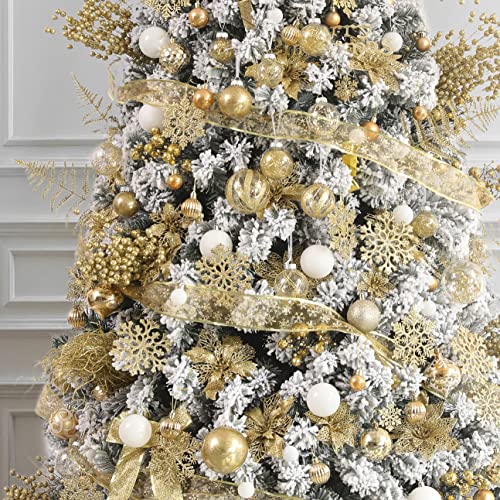 Clear Christmas Ball Ornaments (24 Count)