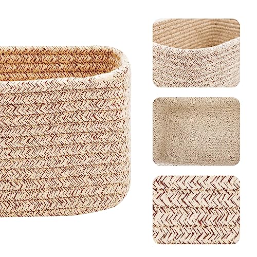 Small Storage Baskets for Organizing (3 Count)