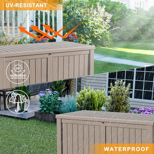120 Gallon Large Deck Box