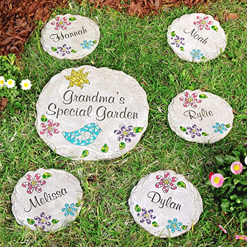 Personalized Mosaic Garden Stone