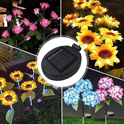 Solar Lantern Light Replacement Top for Flower Light (2 Count)