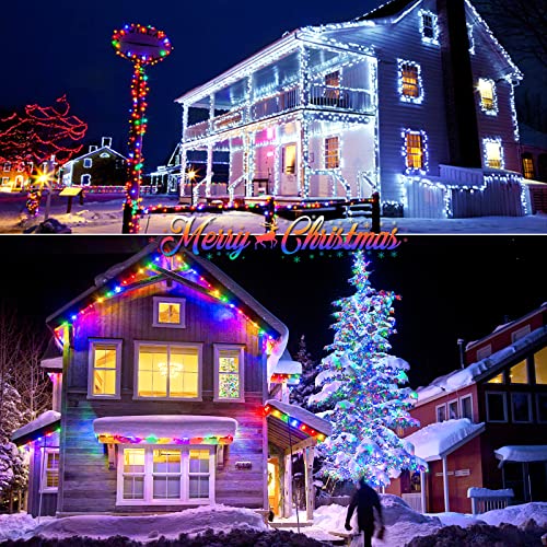 2 Pack Solar String Lights Outdoor Waterproof (2 Count)