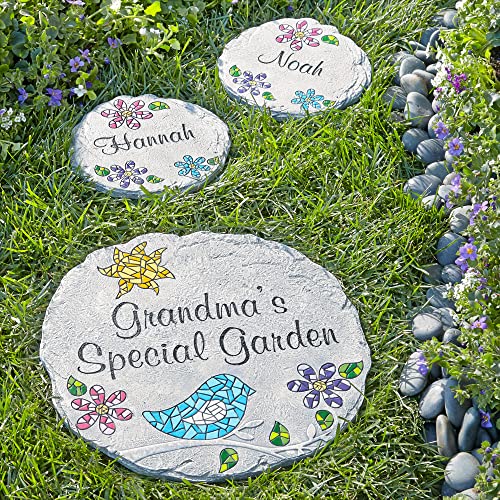 Personalized Mosaic Garden Stone