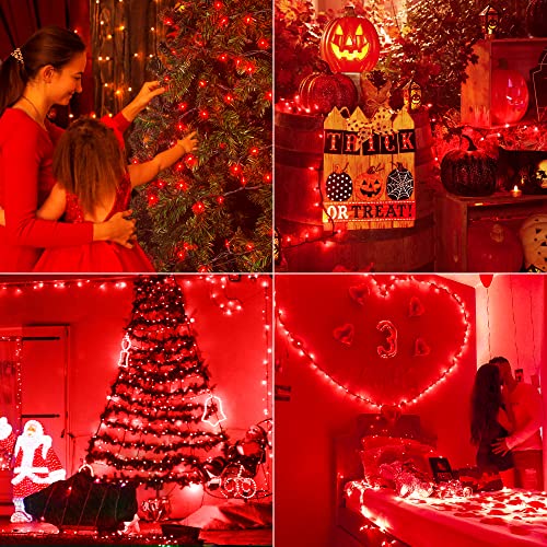 Red Christmas String Lights (500 Count)