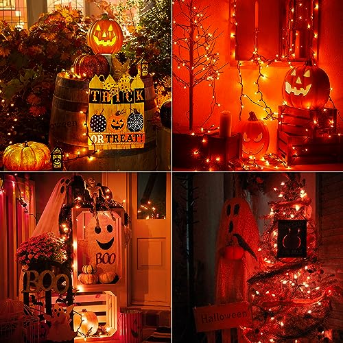 Orange Halloween Mini Lights (50 Count)