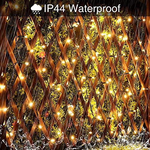 300 LED Warm White Christmas Tree Lights Plug in (43.2 Foot)