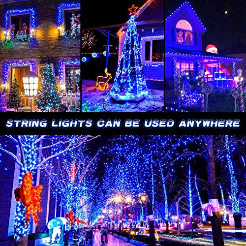 600 LED Solar Christmas Lights (206.7 Foot)
