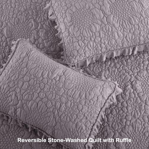 Shabby Chic Ruffled Quilt Twin Size