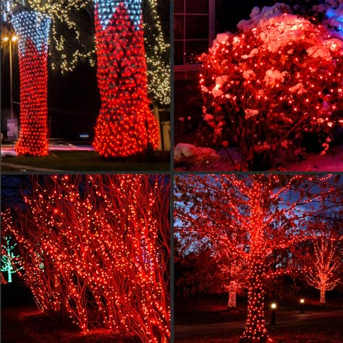 Valentine’s Day Red String Lights Indoor (1200 Count)