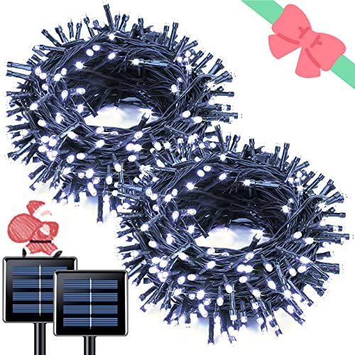 2 Pack Solar String Lights Outdoor (2 Count)