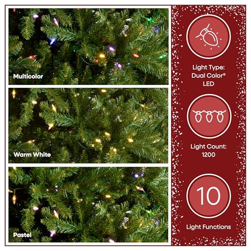 12ft Pre Lit Dunhill Fir Artificial Christmas Tree